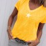 Dámské tričko s hvězdou B354 žlutá