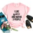 Dámské tričko s vtipným potiskem B314 růžová
