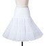 Dámske vintage šaty s bodkami biela spodnička