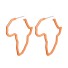 Dámske visiace náušnice Afrika staroružová