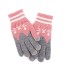 Dámske zimné pletené rukavice B1 4