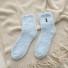 Dámske zimné ponožky - Mačička modrá