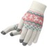 Dámske zimné rukavice B3 biela