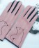 Dámske zimné rukavice s mačkou A2 6
