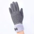 Dámske zimné rukavice s mašličkou J2850 sivá