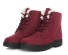 Dámske zimné topánky s kožúškom J836 červená