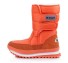 Dámské zimní boty na suchý zip J3230 oranžová