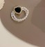 Damski pierścionek z pereł D2434 16