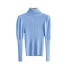 Damski sweter z golfem A51 jasnoniebieski
