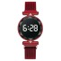Damski zegarek cyfrowy T1503 czerwony