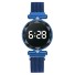 Damski zegarek cyfrowy T1503 niebieski