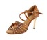 Damskie buty do tańca - Czółenka A846 brązowy