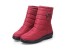 Damskie buty zimowe Amber czerwony