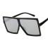 Damskie kwadratowe okulary przeciwsłoneczne E1248 2