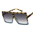 Damskie kwadratowe okulary przeciwsłoneczne E1248 5