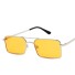 Damskie kwadratowe okulary przeciwsłoneczne E1249 2