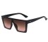 Damskie kwadratowe okulary przeciwsłoneczne E1262 12