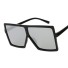 Damskie kwadratowe okulary przeciwsłoneczne E1268 2