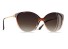 Damskie okulary przeciwsłoneczne E1622 brązowy