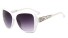 Damskie okulary przeciwsłoneczne E1653 biały