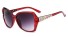 Damskie okulary przeciwsłoneczne E1653 czerwony