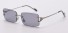 Damskie okulary przeciwsłoneczne E1663 szary