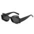 Damskie okulary przeciwsłoneczne E1684 czarny