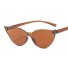 Damskie okulary przeciwsłoneczne E1694 brązowy