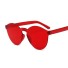 Damskie okulary przeciwsłoneczne E1698 czerwony