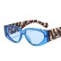 Damskie okulary przeciwsłoneczne E1716 niebieski