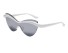 Damskie okulary przeciwsłoneczne E1719 biały