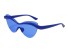 Damskie okulary przeciwsłoneczne E1719 niebieski