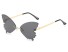 Damskie okulary przeciwsłoneczne E1726 czarny