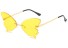 Damskie okulary przeciwsłoneczne E1726 żółty