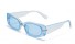 Damskie okulary przeciwsłoneczne E1741 jasnoniebieski
