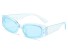 Damskie okulary przeciwsłoneczne E1742 jasnoniebieski
