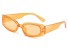 Damskie okulary przeciwsłoneczne E1742 pomarańczowy