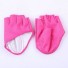 Damskie rękawiczki bez palców różowy