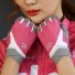 Damskie rękawiczki rowerowe różowy