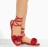 Damskie sandały Angie czerwony