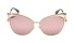 Damskie seksowne okulary kocie oczy J3014 różowy