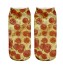 Damskie skarpetki na kostkę - Pizza 10
