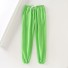 Damskie spodnie dresowe jogger zielony