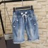 Damskie szorty jeansowe Amara jasnoniebieski
