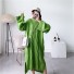 Dámsky dlhý sveter zelená
