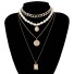 Dámský dlouhý náhrdelník s perlami 1