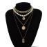 Dámský dlouhý náhrdelník s perlami 4