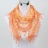 Dámský elegantní šátek J3199 oranžová