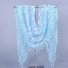 Dámský elegantní šátek J3199 světle modrá