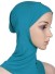 Dámsky hidžáb tyrkysová